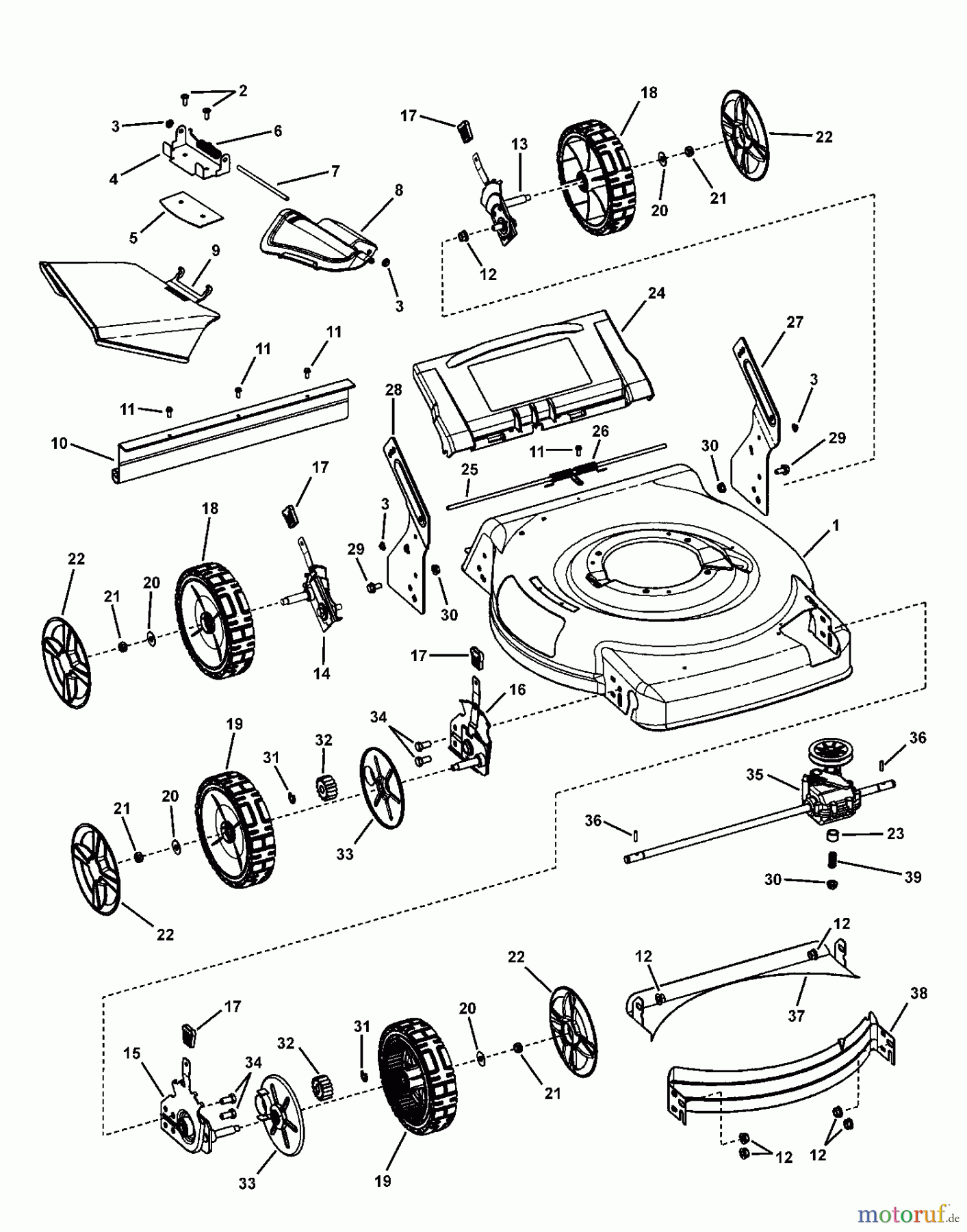  Snapper Rasenmäher SP2265FC (7800263) - Snapper 22