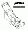 Snapper SP70 (7800923-00) - 21" Walk-Behind Mower, Self Propelled, 675 Series Ersatzteile Decals Group