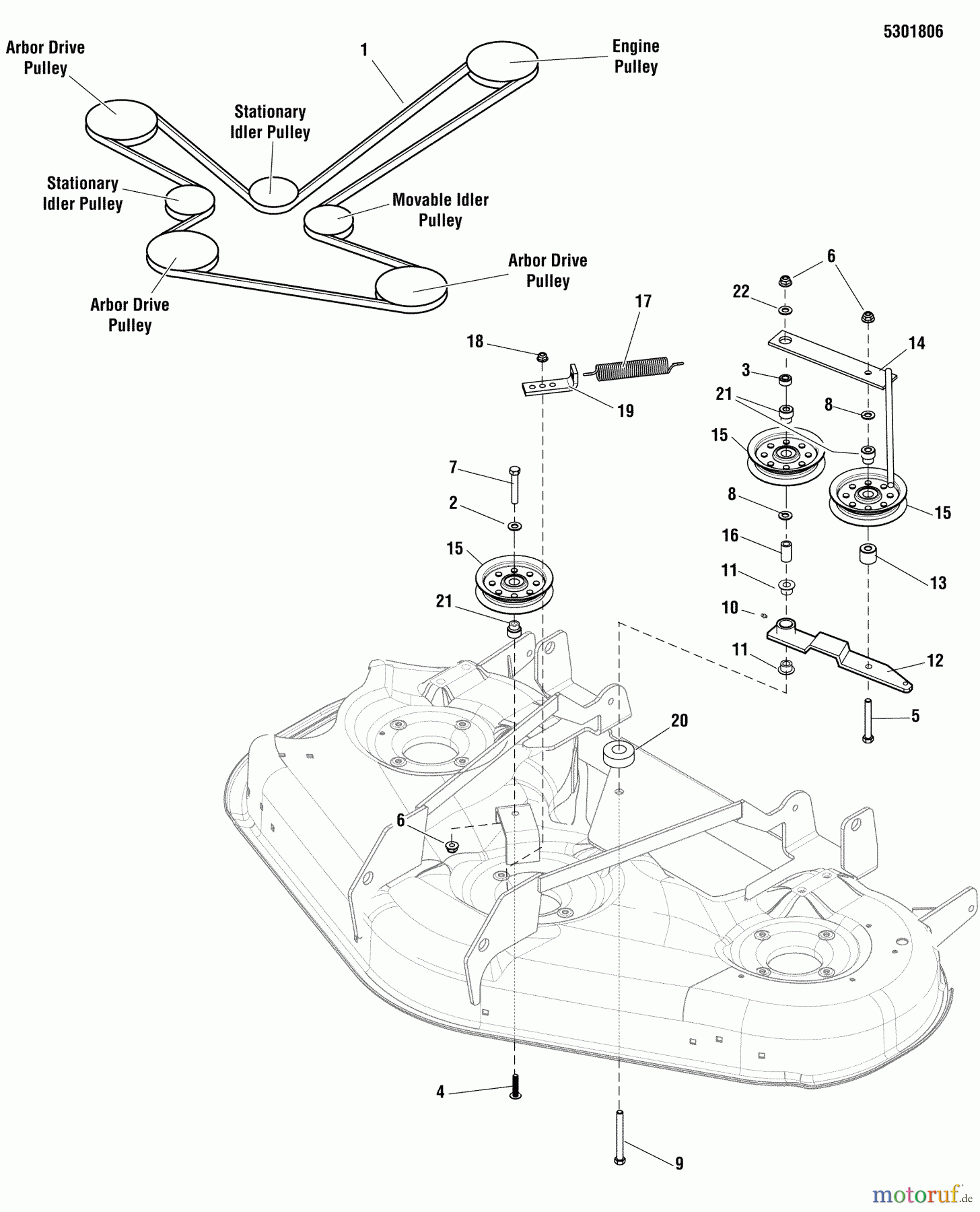 Snapper Nullwendekreismäher, Zero-Turn 355ZB2446 (5900775) - Snapper 46