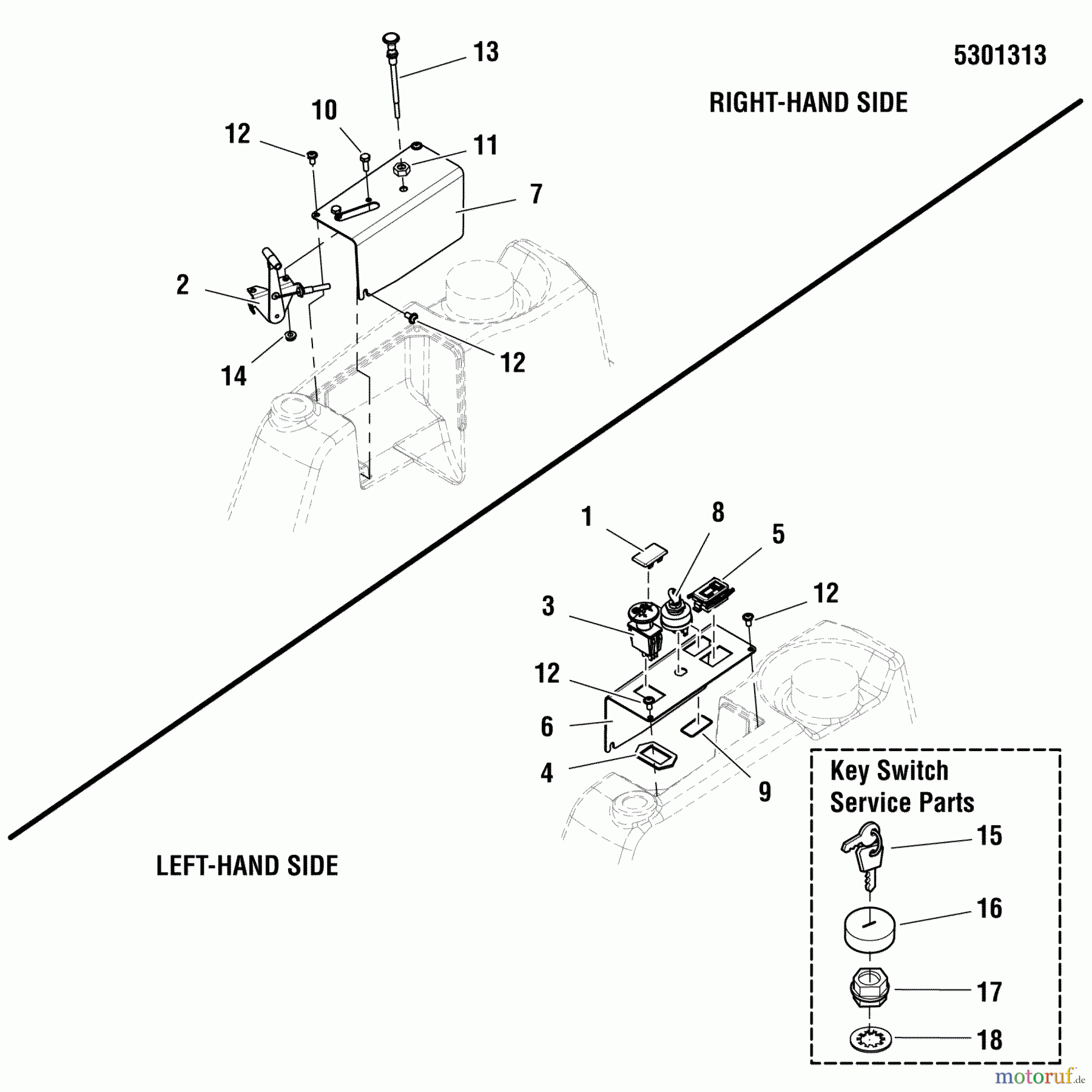  Snapper Nullwendekreismäher, Zero-Turn 500ZB2648 (5900731) - Snapper 48
