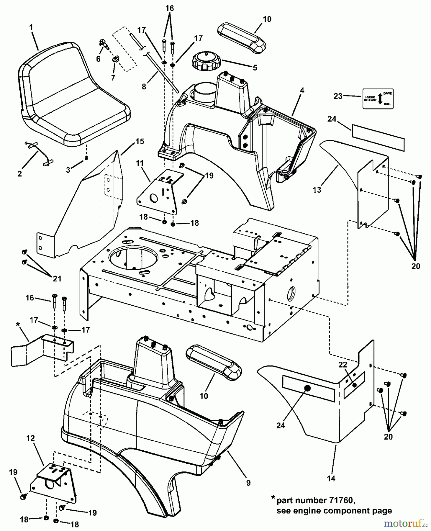  Snapper Nullwendekreismäher, Zero-Turn SZT18336BVE (85679) - Snapper 33