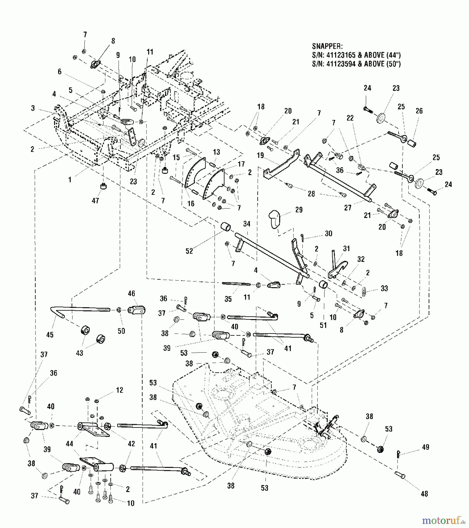  Snapper Nullwendekreismäher, Zero-Turn ZT18440KH (5091000) - Snapper 44