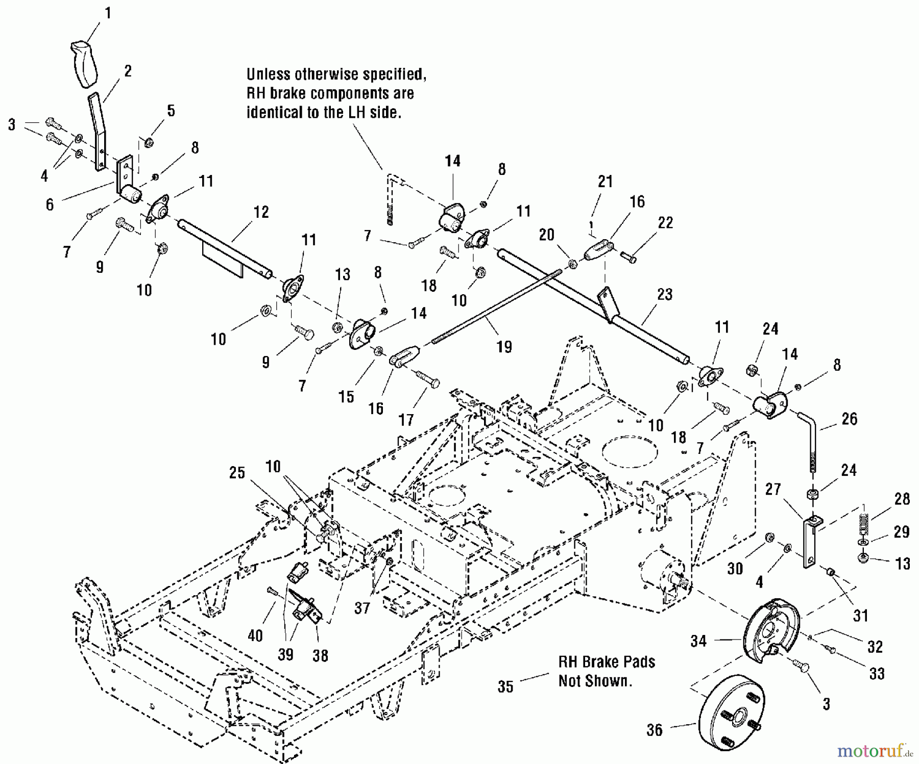  Snapper Nullwendekreismäher, Zero-Turn ZT18440KH (5091000) - Snapper 44