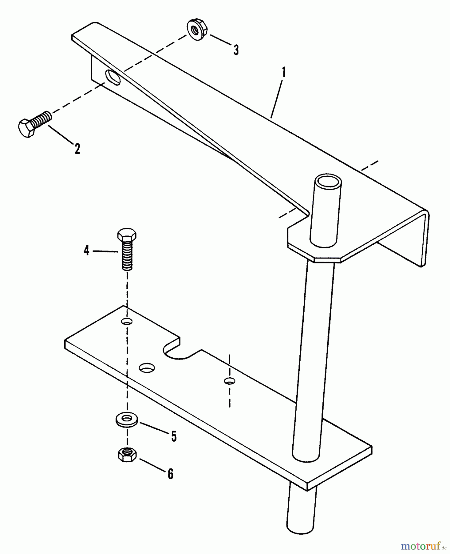  Snapper Sonstiges 7060918 - Snapper Bag-N-Wagon Adaptor, LT Series Adapter