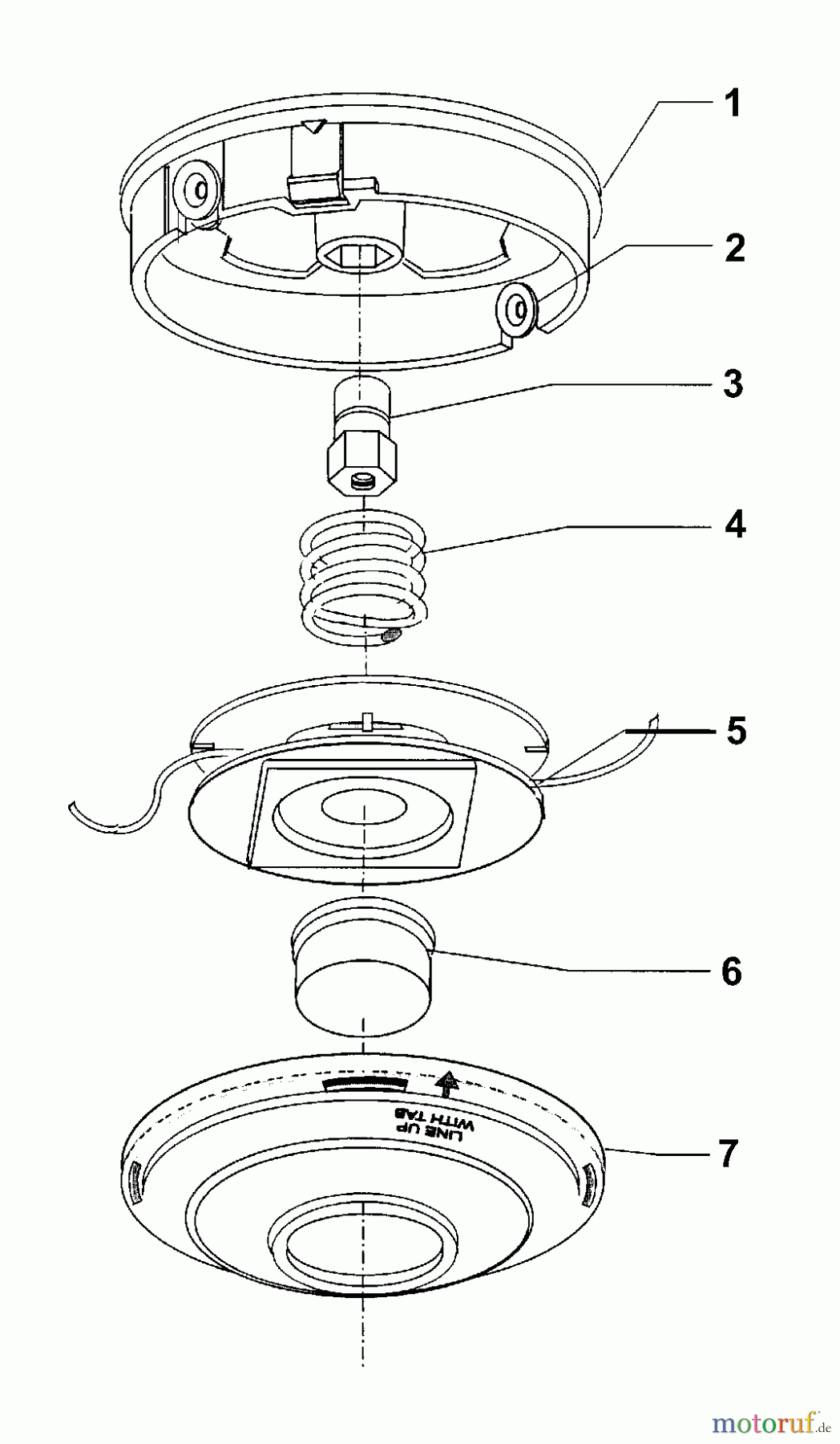  Tanaka Trimmer Zubehör 746152 - Tanaka Small Tap Cutting Head Head, Cutting, Small Tap 746152