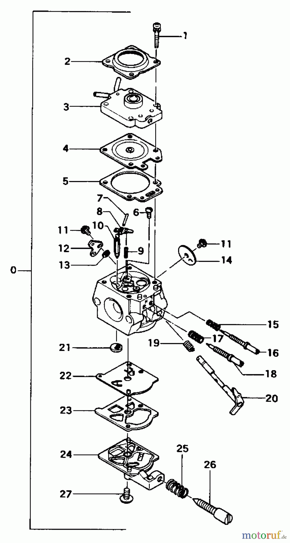  Tanaka Motorsägen ECS-290 - Tanaka Chainsaw Carburetor