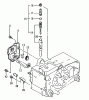 Tanaka ECS-3351B - Chainsaw Listas de piezas de repuesto y dibujos Oil Pump