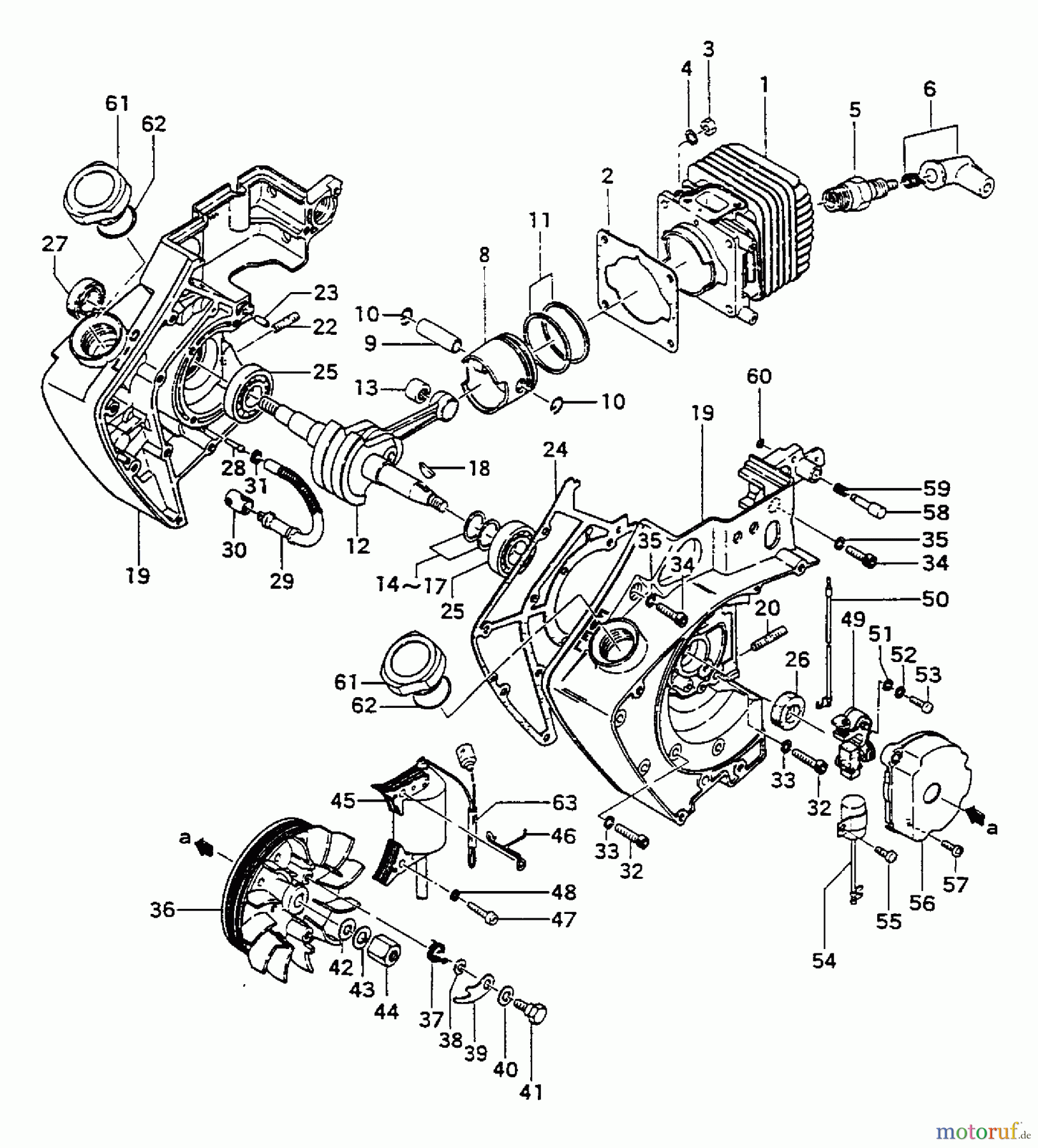  Tanaka Motorsägen ECS-35 - Tanaka Chainsaw Engine