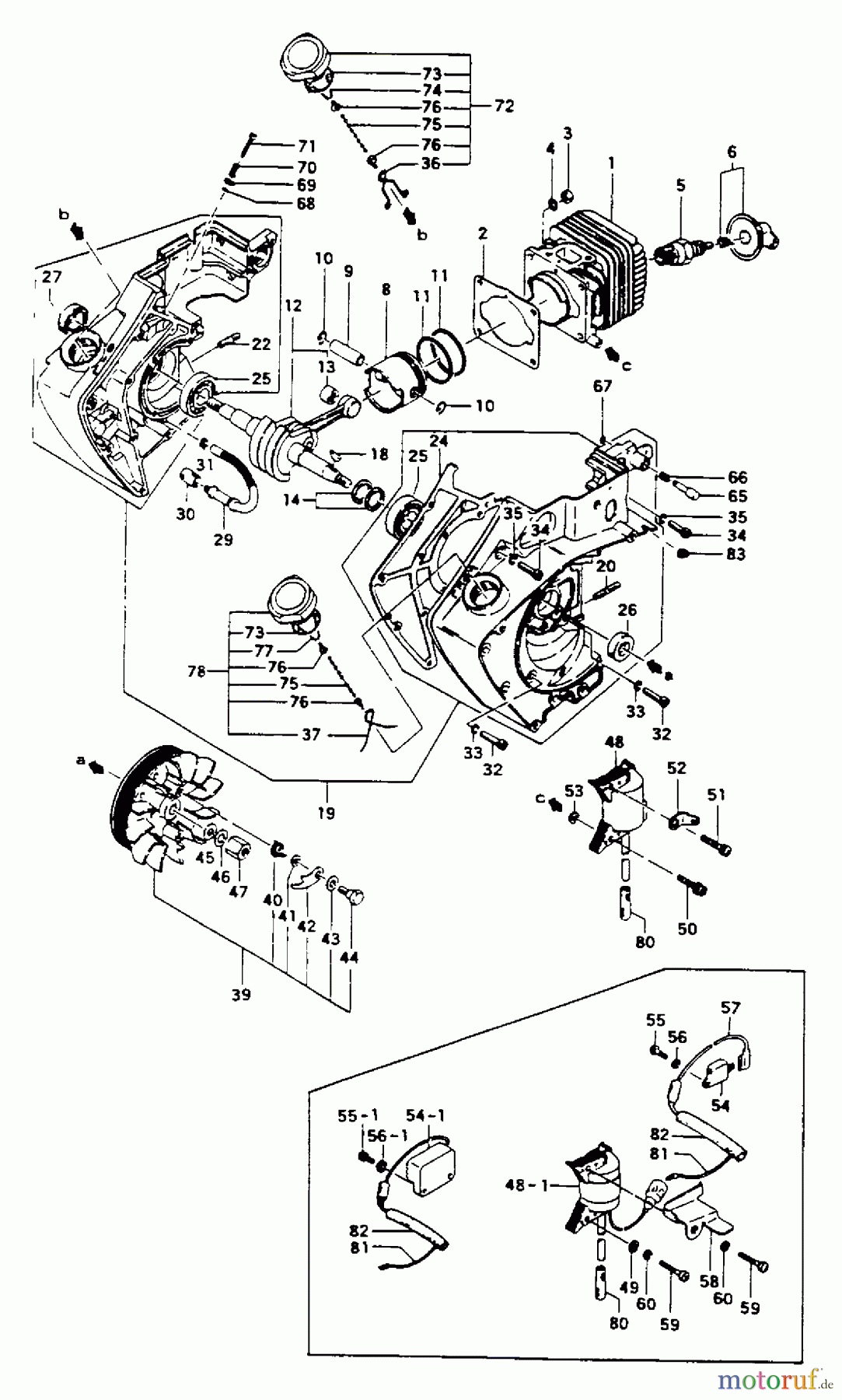  Tanaka Motorsägen ECS-351 - Tanaka Chainsaw Engine