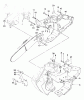 Tanaka ECS-370 - Chainsaw Listas de piezas de repuesto y dibujos Rear Handle