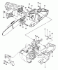 Tanaka ECS-415 - Chainsaw Listas de piezas de repuesto y dibujos Rear Handle