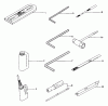 Tanaka ECS-650 - Chainsaw Listas de piezas de repuesto y dibujos Tools