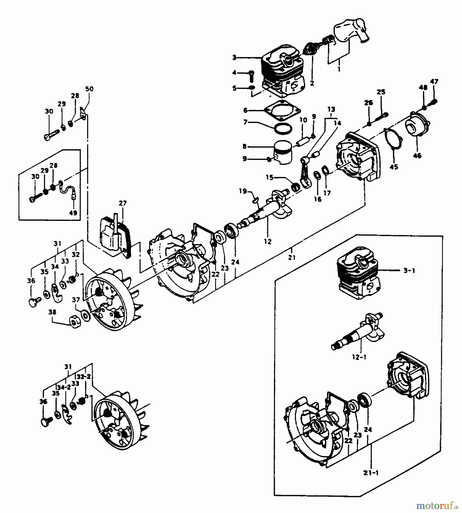  Tanaka Trimmer, Motorsensen AST-5000 - Tanaka AutoStart Trimmer Engine