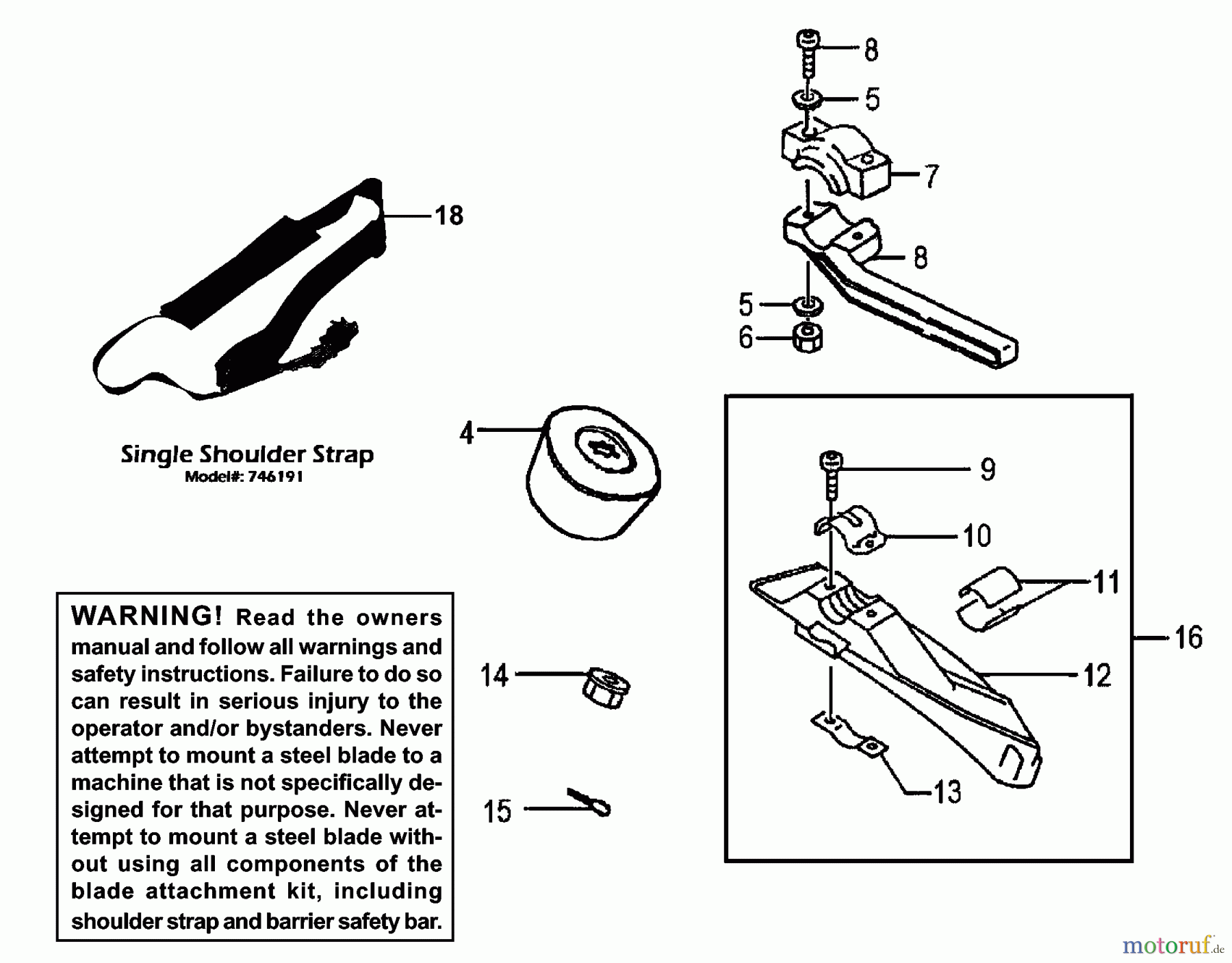  Tanaka Trimmer, Motorsensen TBC-230 - Tanaka Grass Trimmer Blade Kit