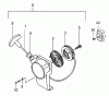 Tanaka TBC-2500 - Grass Trimmer Ersatzteile Starter