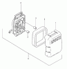 Tanaka TBC-2501H - Grass Trimmer (SN: C263177 - C263752) Ersatzteile Air Cleaner