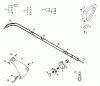 Tanaka TBC-2800 - String Trimmer Listas de piezas de repuesto y dibujos Shaft/Handle/Cutter Assembly