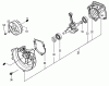 Tanaka TBC-255SFK - Smart Fit - 3 in 1 - Multi Task Tool Listas de piezas de repuesto y dibujos Crankcase & Flywheel