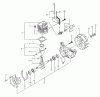 Tanaka THT-2100 - Hedge Trimmer Pièces détachées Engine / Cylinder, Piston, Crankshaft