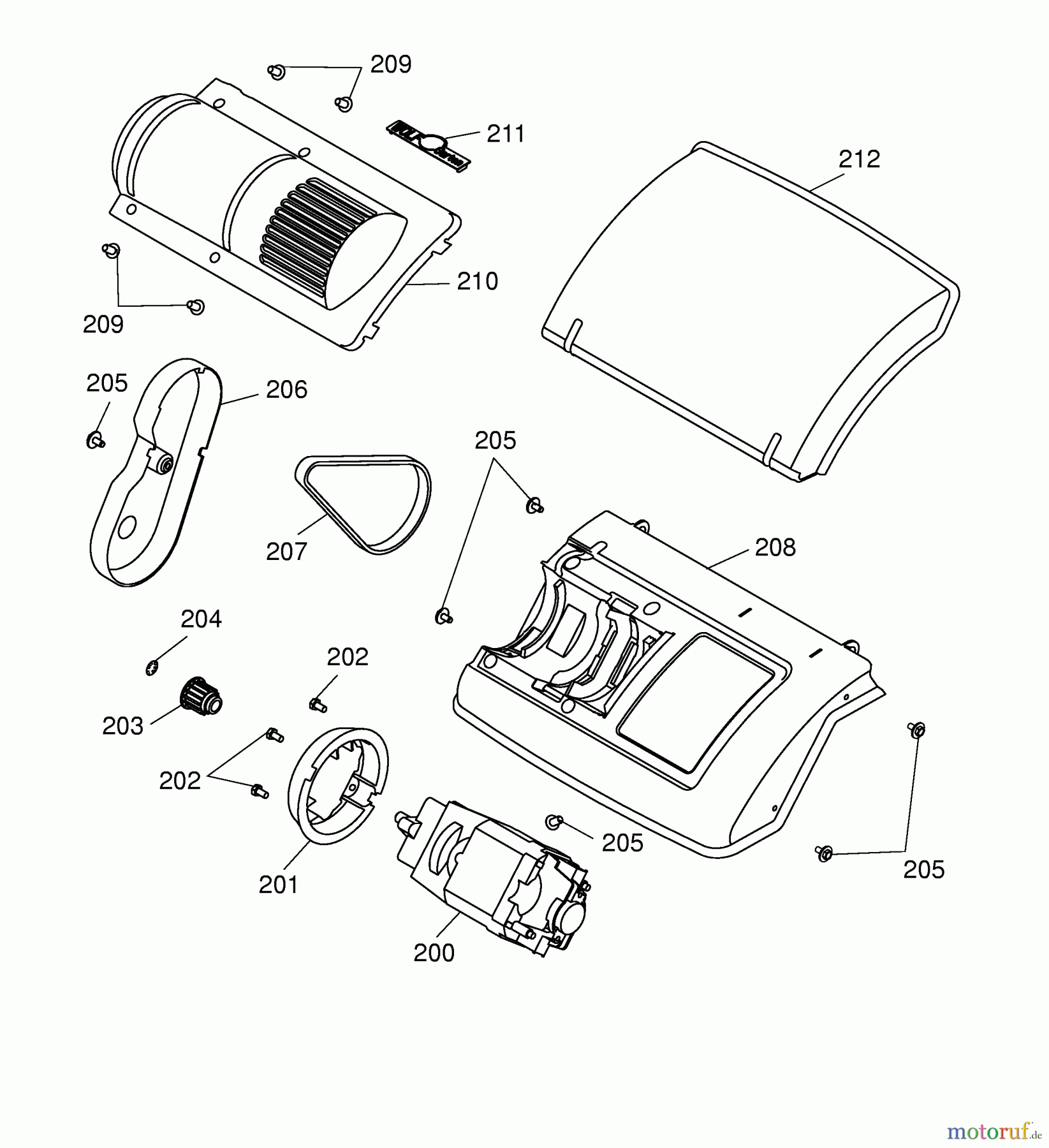 Wolf-Garten Spindelmäher TC 32 ME 3616000 Serie A (2004) Elektromotor, Keilriemen
