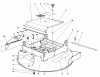 Toro 30133 - 32" Recycler Mower, 1990 (0000001-0999999) Listas de piezas de repuesto y dibujos CUTTING UNIT ASSEMBLY