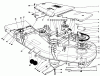 Toro 30152 - 52" Side Discharge Mower, 1984 (400001-499999) Listas de piezas de repuesto y dibujos 52" CUTTING DECK MODEL NO. 30152