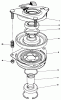 Toro 30136 - 36" Side Discharge Mower, 1984 (4000001-4999999) Listas de piezas de repuesto y dibujos CLUTCH ASSEMBLY NO. 44-0770