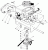 Toro 30152 - 52" Side Discharge Mower, 1984 (400001-499999) Listas de piezas de repuesto y dibujos ENGINE ASSEMBLY