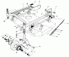 Toro 30136 - 36" Side Discharge Mower, 1991 (1000001-1999999) Listas de piezas de repuesto y dibujos CARRIER FRAME ASSEMBLY