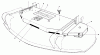 Toro 30144 - 44" Side Discharge Mower, 1988 (800001-801221) Ersatzteile CUTTING UNIT DECK COVERS