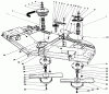 Toro 30162 - 62" Side Discharge Mower, 1991 (1000001-1999999) Listas de piezas de repuesto y dibujos 62" SIDE DISCHARGE DECK #3