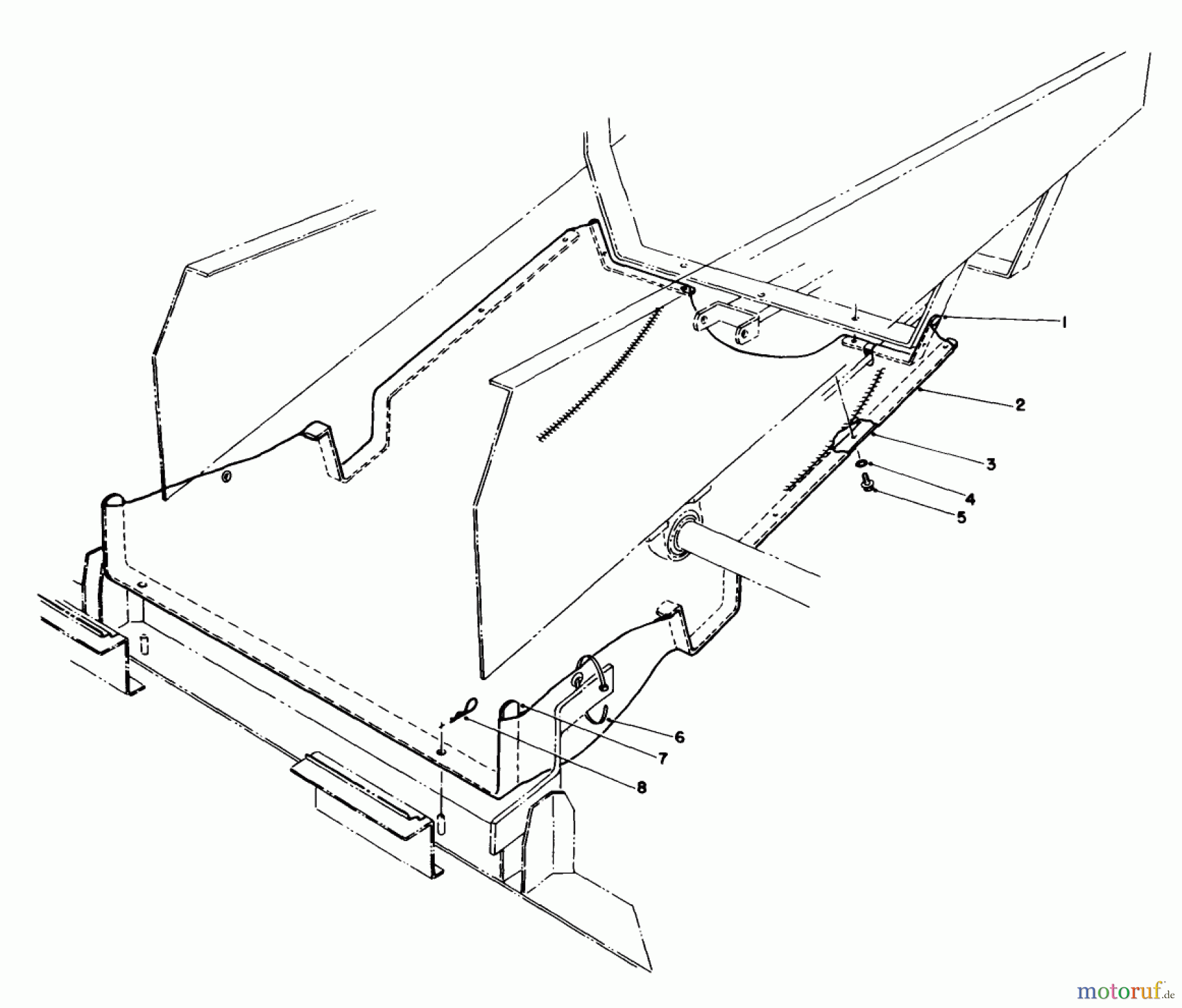  Toro Neu Mowers, Deck Assembly Only 30544 (117/120) - Toro 44