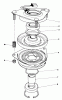Toro 30544 (120) - 44" Side Discharge Mower, Groundsmaster 120, 1986 (600001-699999) Listas de piezas de repuesto y dibujos CLUTCH ASSEMBLY N0. 540220