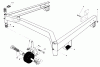 Toro 30544 (120) - 44" Side Discharge Mower, Groundsmaster 120, 1986 (600001-699999) Ersatzteile CUTTING UNIT MODEL NO. 30753 #3