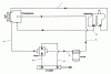 Toro 30544 (120) - 44" Side Discharge Mower, Groundsmaster 120, 1986 (600001-699999) Listas de piezas de repuesto y dibujos HYDRAULIC SCHEMATIC