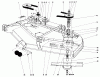 Toro 30555 (200) - 52" Side Discharge Mower, Groundsmaster 200 Series, 1983 (SN 30001-39999) Listas de piezas de repuesto y dibujos CUTTING UNIT MODEL NO. 30560 #1