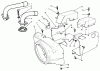 Toro 30562 (200) - 62" Side Discharge Mower, Groundsmaster 200 Series, 1983 (SN 30001-39999) Listas de piezas de repuesto y dibujos ENGINE, ONAN MODEL NO. B48G-GA020 TYPE NO. 4051C ENGINE AIR HOUSING