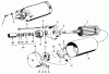 Toro 30555 (200) - 52" Side Discharge Mower, Groundsmaster 200 Series, 1983 (SN 30001-39999) Listas de piezas de repuesto y dibujos ENGINE, ONAN MODEL NO. B48G-GA020 TYPE NO. 4051C STARTER MOTOR