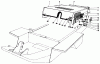 Toro 30555 (200) - 52" Side Discharge Mower, Groundsmaster 200 Series, 1983 (SN 30001-39999) Listas de piezas de repuesto y dibujos HOOD ASSEMBLY