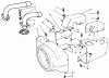 Toro 30555 (200) - 52" Side Discharge Mower, Groundsmaster 200 Series, 1984 (4000001-4999999) Listas de piezas de repuesto y dibujos ENGINE, ONAN MODEL NO. B48G-GA020 TYPE NO. 4139E ENGINE AIR HOUSING