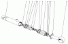 Toro 30560 - 52" Rear Discharge Mower, 1984 (4000001-4999999) Listas de piezas de repuesto y dibujos HYDRAULIC CYLINDER NO. 43-5260