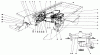 Toro 30560 - 52" Rear Discharge Mower, 1984 (4000001-4999999) Listas de piezas de repuesto y dibujos HYDRAULIC VALVE AND LIFT ARM AND CYLINDERS