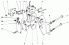 Toro 30560 - 52" Rear Discharge Mower, 1984 (4000001-4999999) Listas de piezas de repuesto y dibujos TRANSMISSION INTERLOCK ASSEMBLY