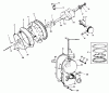 Toro 30560 - 52" Rear Discharge Mower, 1985 (5000001-5999999) Spareparts ENGINE, MODEL NO. B48G-GA020 TYPE NO. 4139F CRANKSHAFT AND FLYWHEEL