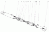 Toro 30560 - 52" Rear Discharge Mower, 1985 (5000001-5999999) Listas de piezas de repuesto y dibujos HYDRAULIC CYLINDER NO. 43-5260