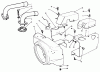 Toro 30562 (200) - 62" Side Discharge Mower, Groundsmaster 200 Series, 1986 (6000001-6999999) Listas de piezas de repuesto y dibujos ENGINE, ONAN MODEL NO. B48G-GA020 TYPE NO. 4139F ENGINE AIR HOUSING
