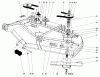 Toro 30575 - 72" Side Discharge Mower, 1987 (700001-799999) Listas de piezas de repuesto y dibujos CUTTING UNIT MODEL NO. 30568 #1