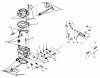 Toro 30575 - 72" Side Discharge Mower, 1987 (700001-799999) Listas de piezas de repuesto y dibujos ENGINE, ONAN MODEL NO. B48G-GA020 TYPE NO. 4348G CARBURETOR AND GOVERNOR CONTROL-VARIABLE SPEED (SIDE PULL)
