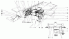 Toro 30575 - 72" Side Discharge Mower, 1987 (700001-799999) Listas de piezas de repuesto y dibujos HYDRAULIC VALVE AND LIFT ARM CYLINDERS