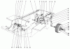Toro 30562 (200) - 62" Side Discharge Mower, Groundsmaster 200 Series, 1987 (7000001-7999999) Listas de piezas de repuesto y dibujos REAR AXLE ASSEMBLY